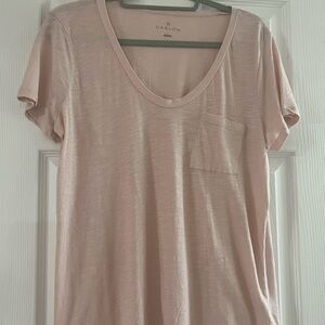 Caslon Blush Short Sleeve Tee